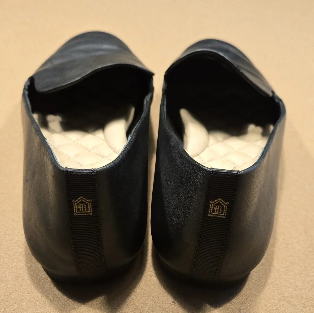 C - Birdies "starling" black leather flats - Picture 3 of 7